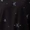 Petite Size Bracelet Sleeve Embellished Asymmetric Top