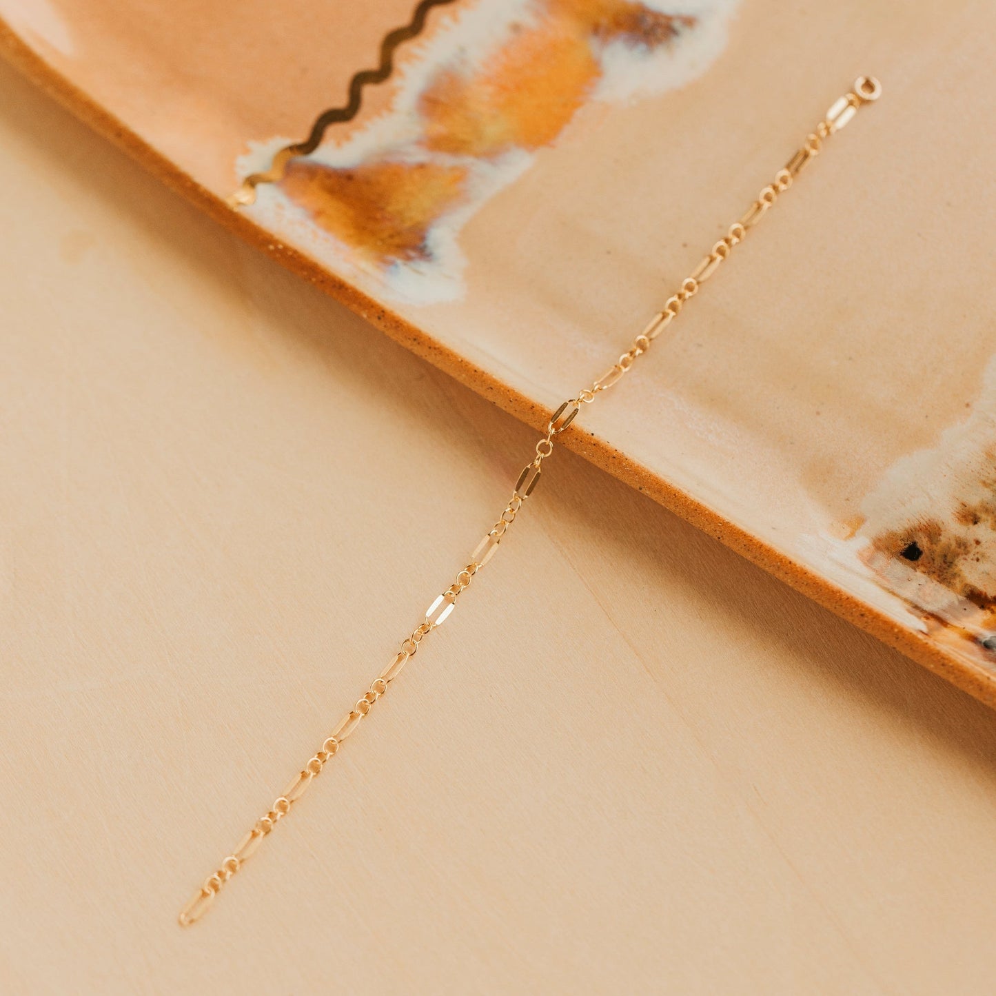 Lace Chain Drop