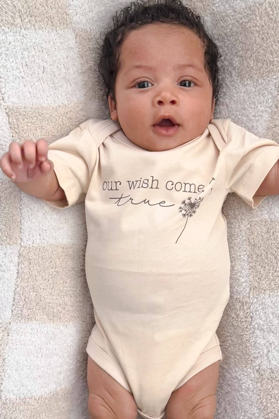 Our Wish Come True Graphic Bodysuit | Natural