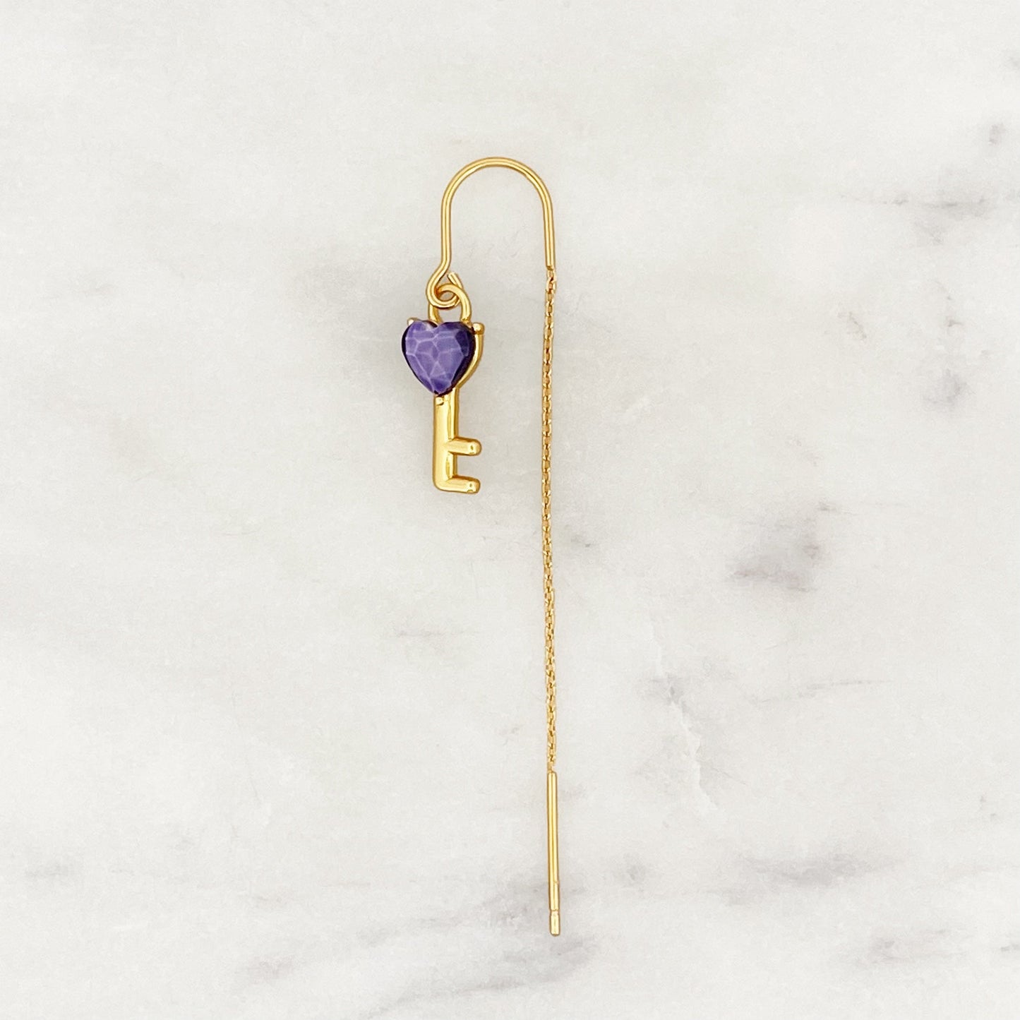 Sample Long Chain Lilac Love Key