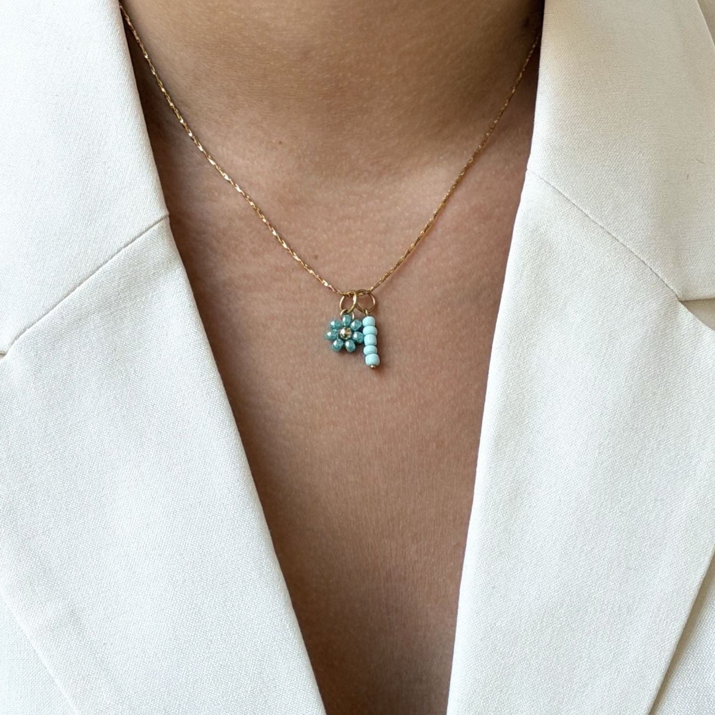 Necklace Bloom Aura