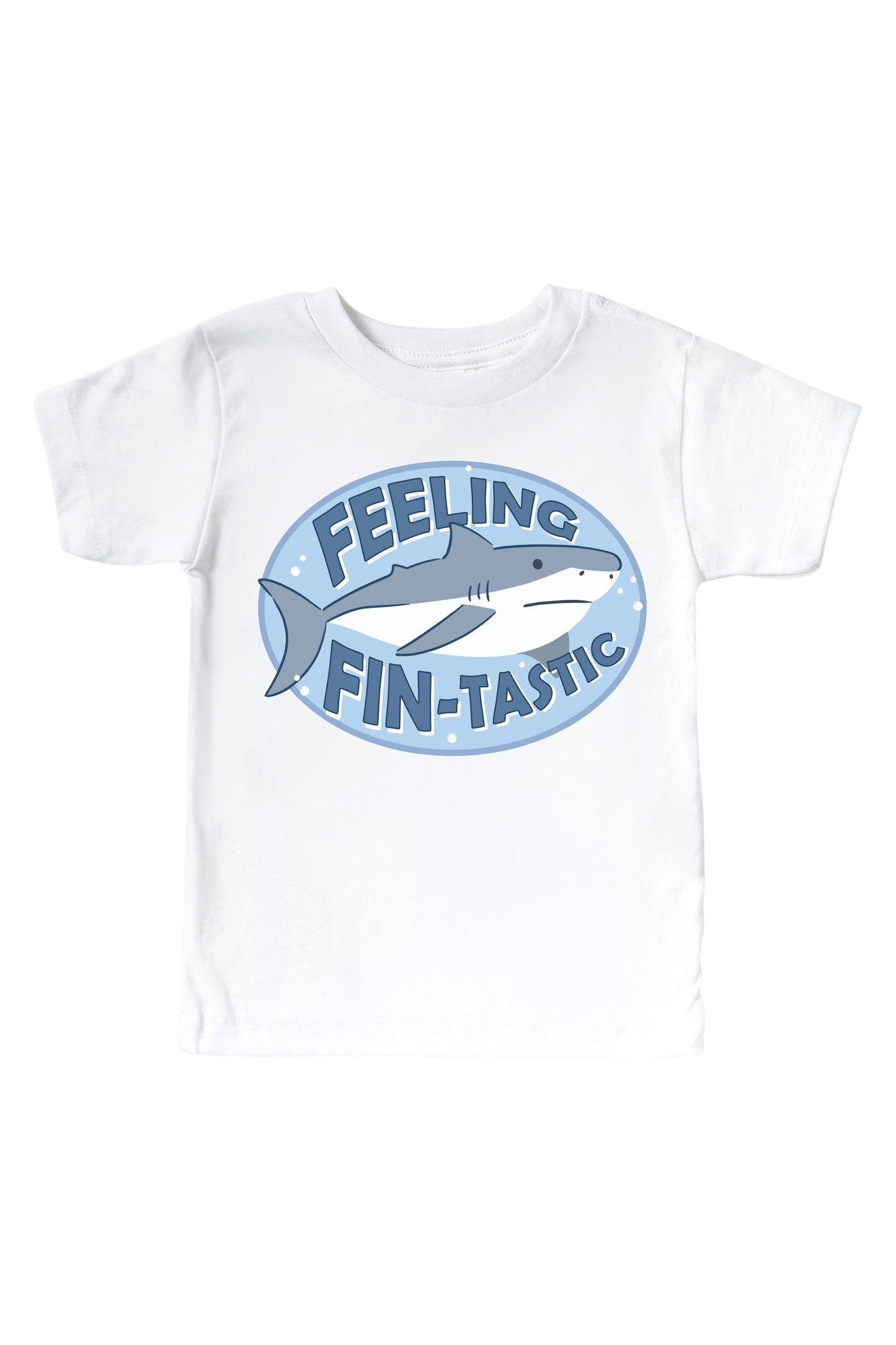 Feeling Fin-Tastic Graphic Bodysuit & Kids Tee | White