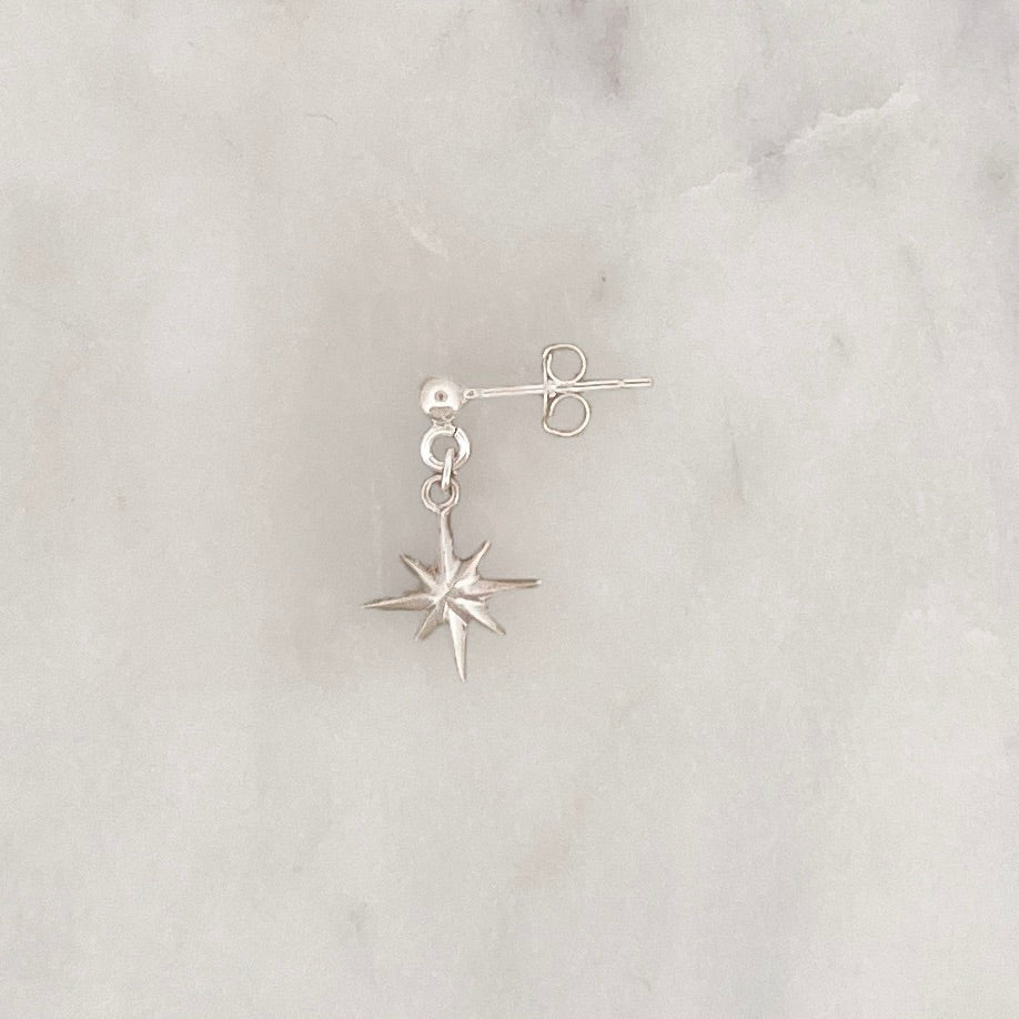 Sample Earpin Northstar Silverplated
