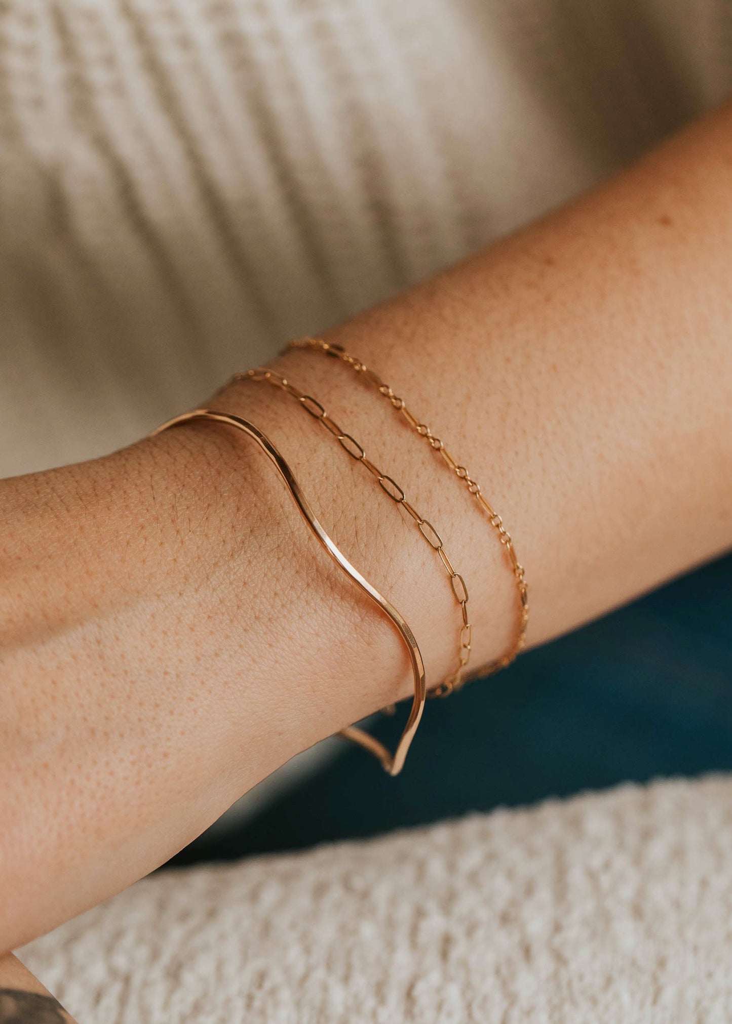 Wave Bracelet Trio