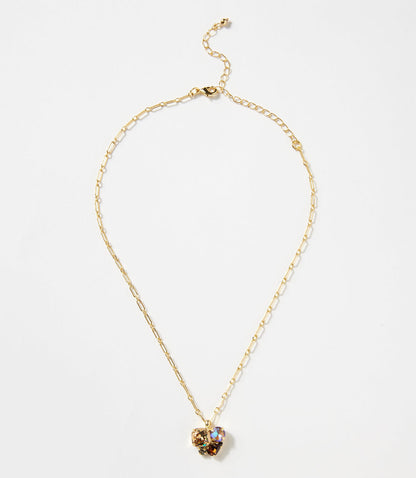 Crystal Cluster Necklace
