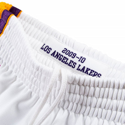 09-10 LA Lakers Authentic Short | White
