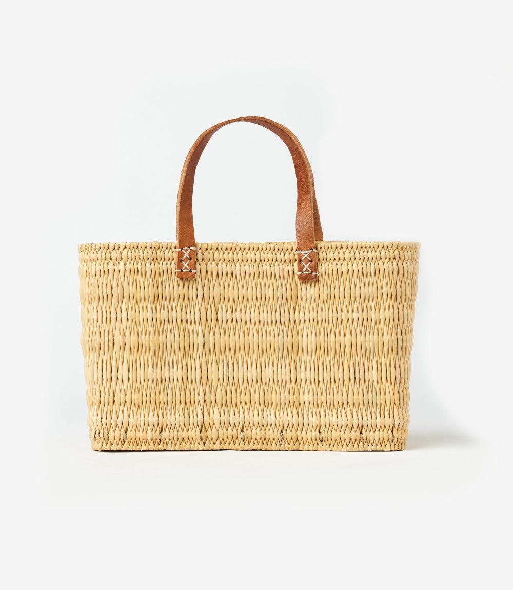 Natural Straw Tote Bag