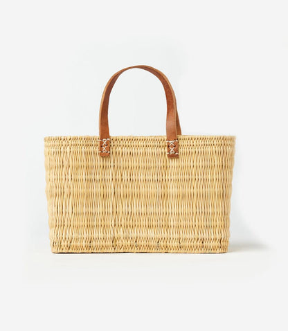 Natural Straw Tote Bag