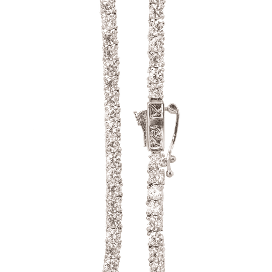 16" 3mm Tennis Necklace