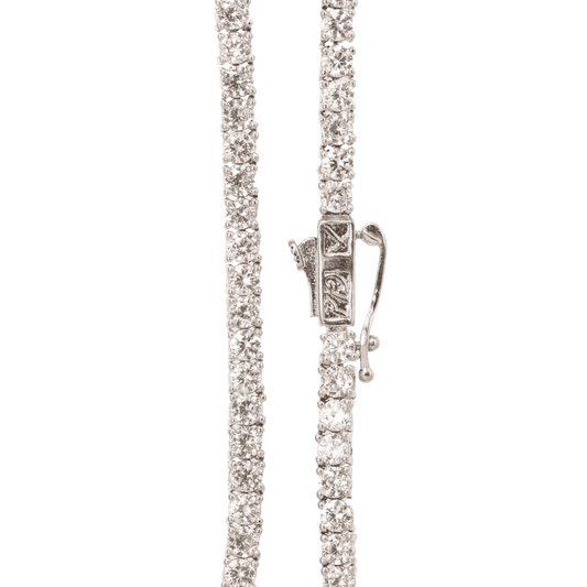 18" 3mm Tennis Necklace