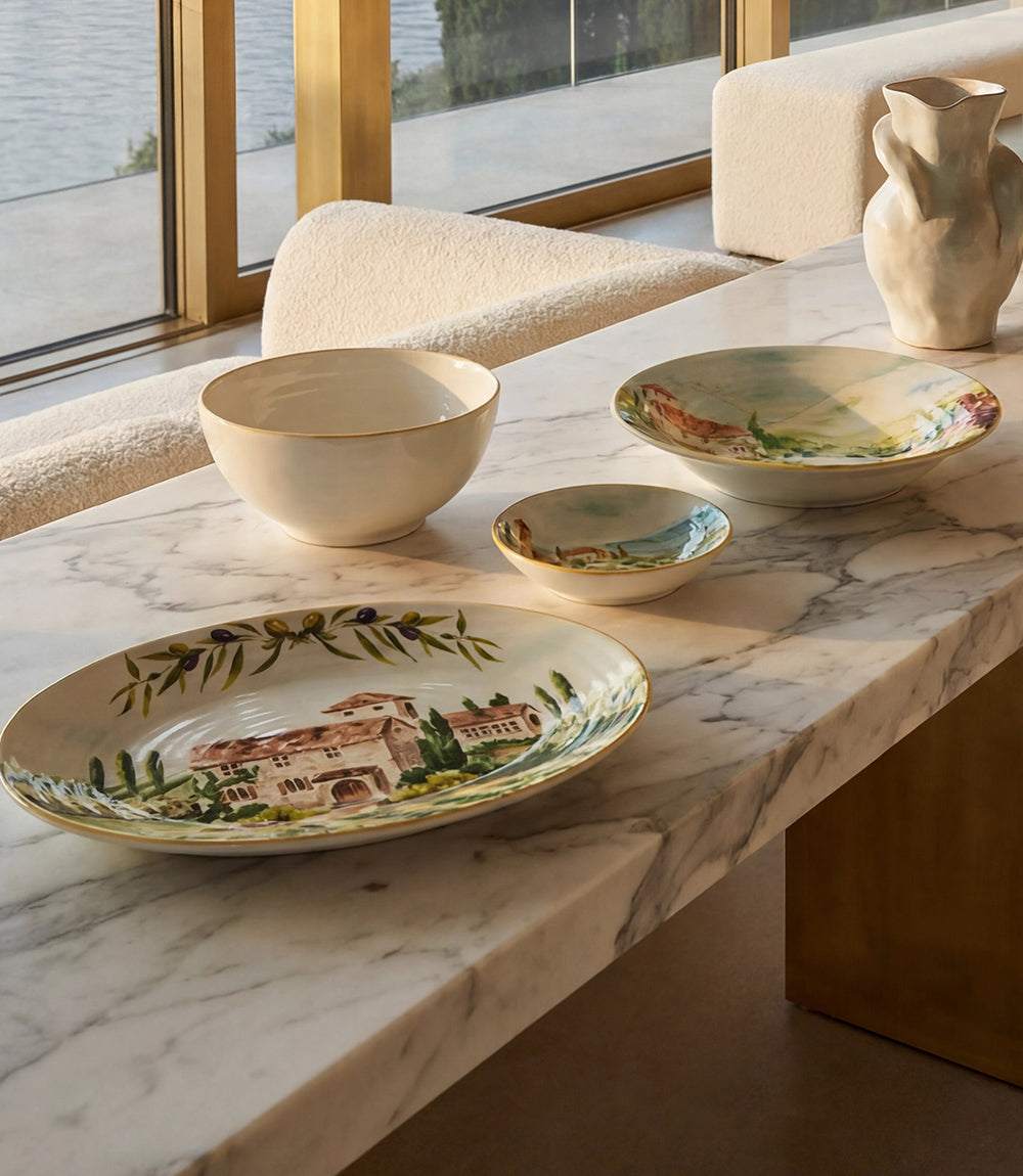 Tuscany Ceramic Large Serving Bowl