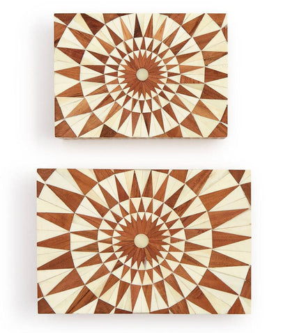 Small Mosaic Bone Decorative Box