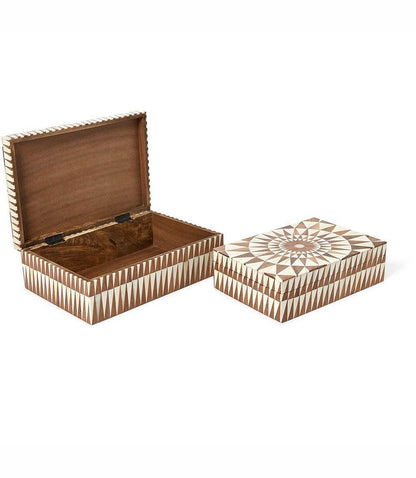 Small Mosaic Bone Decorative Box