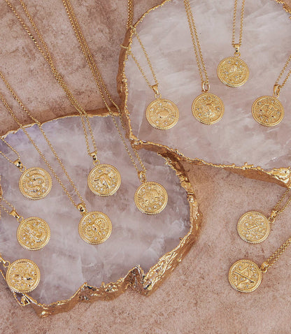 Capricorn Coin Necklace