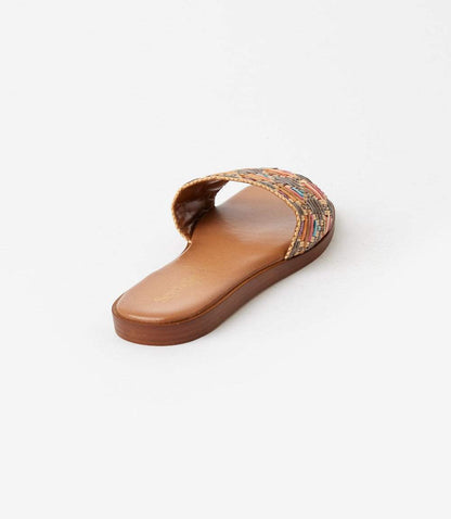 Seychelles Palm Oasis Slide Sandals