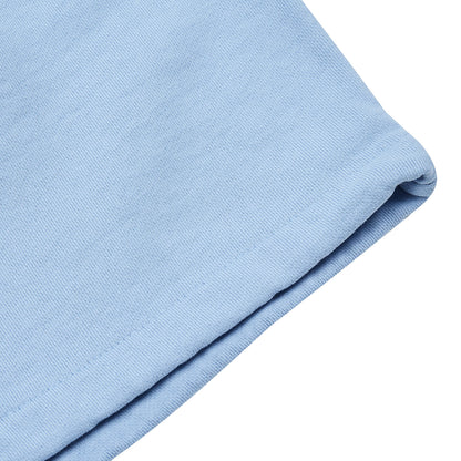 Loopback Fleece Short | Chambray Blue