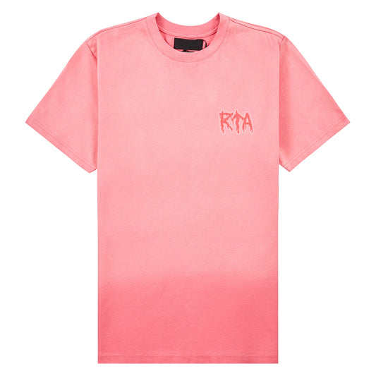 Liam Cyber Metal Tee | Pink