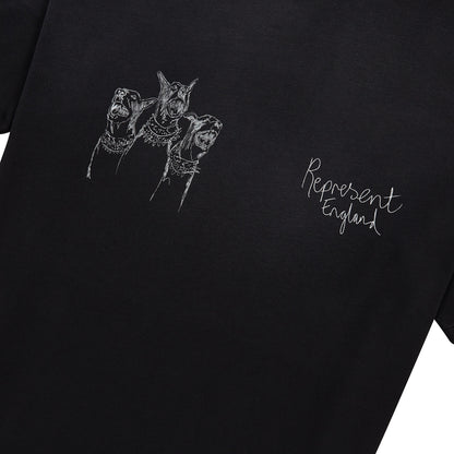 Hand Drawn Thoroughbred Dogs Tee