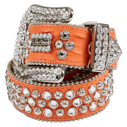 Orange Swarovski Belt
