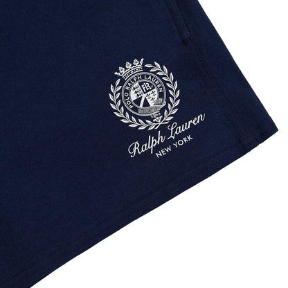 RL Crest Sweatshort | Navy