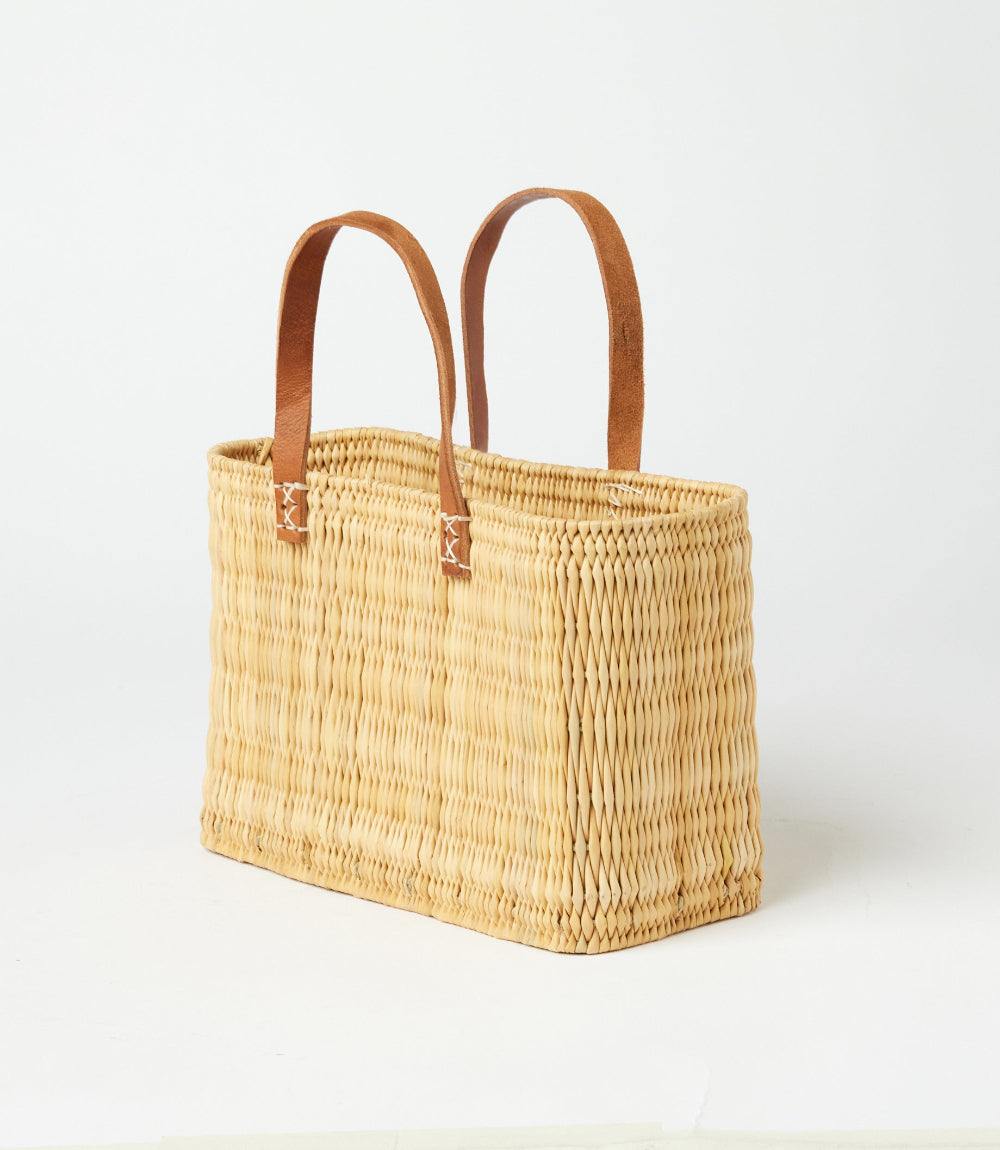 Natural Straw Tote Bag