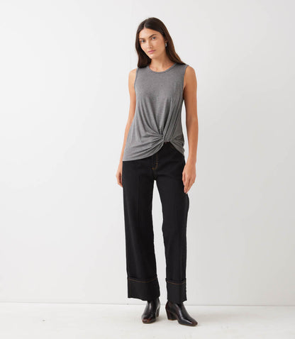 Sleeveless Pick-Up Top