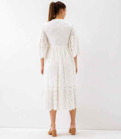 Tiered Midi Dress