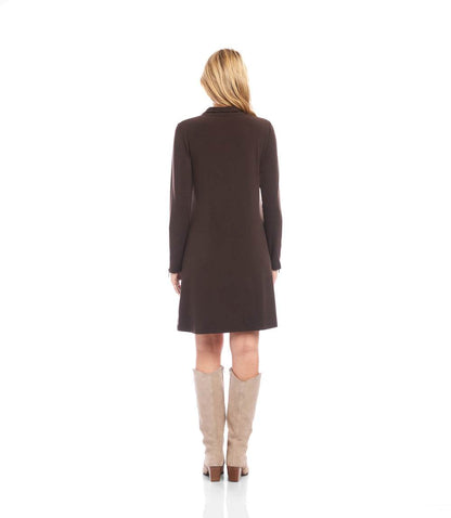 Zip-Up Travel Jersey Dress