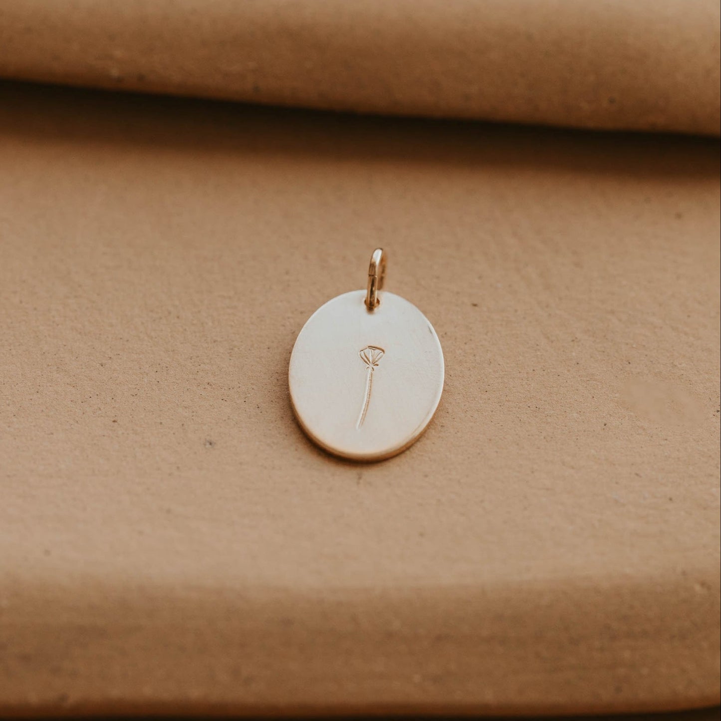 Raising Wildflowers Oval Pendant