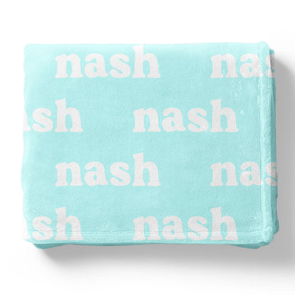 Personalized Color Blanket | Bright Neons