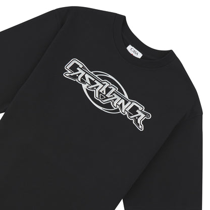 Casa Chrome Tee | Black