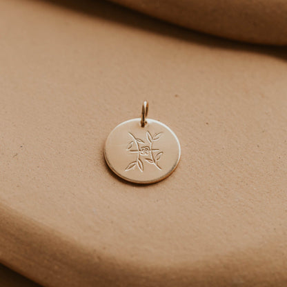 Zodiac In Bloom Charm