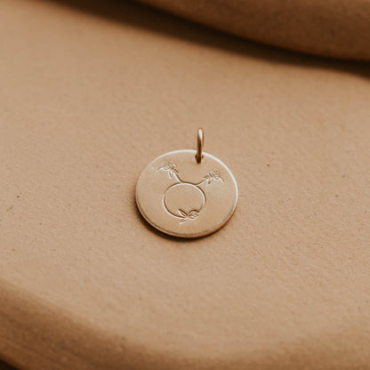 Zodiac In Bloom Charm