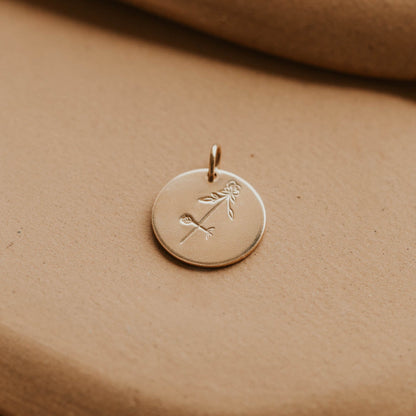 Zodiac In Bloom Charm