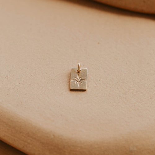 Starburst Tag Charm