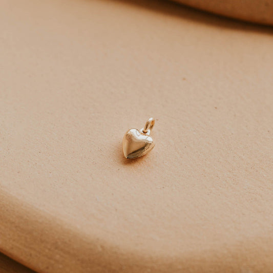 Puff Heart Charm