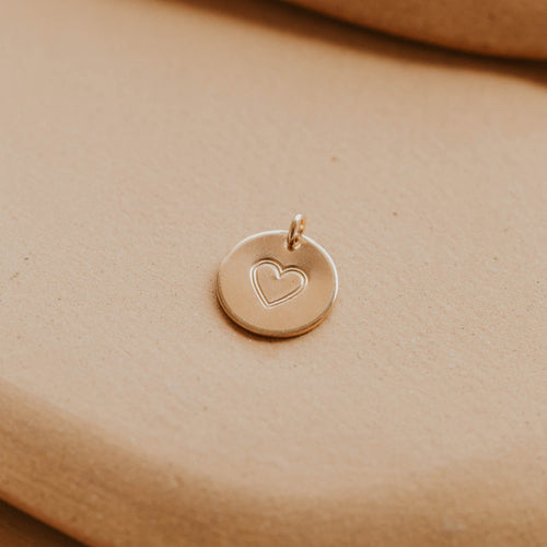 Heart Stamp Charm