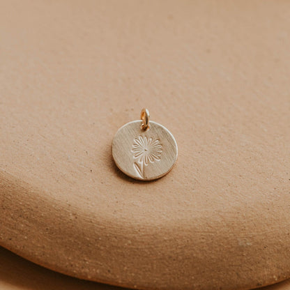 Birth Flower In Bloom Charm