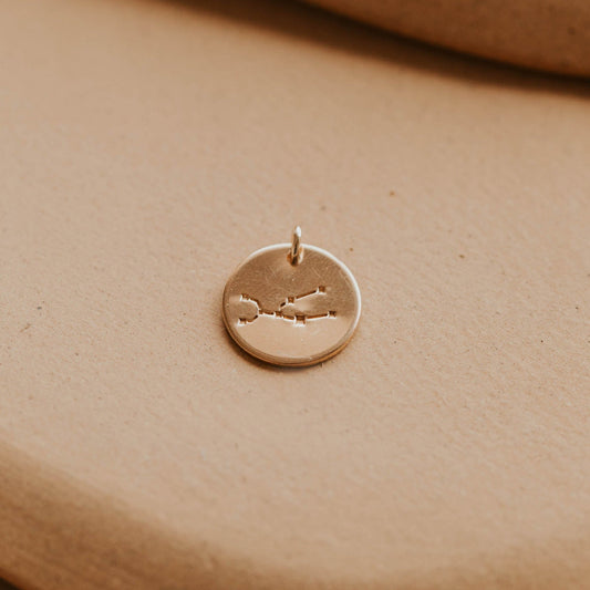 Taurus Constellation Charm