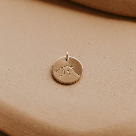 Aquarius Constellation Charm