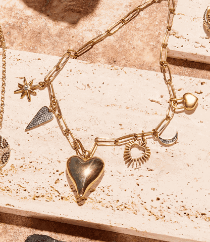 To The Moon And Back Charm Necklace
