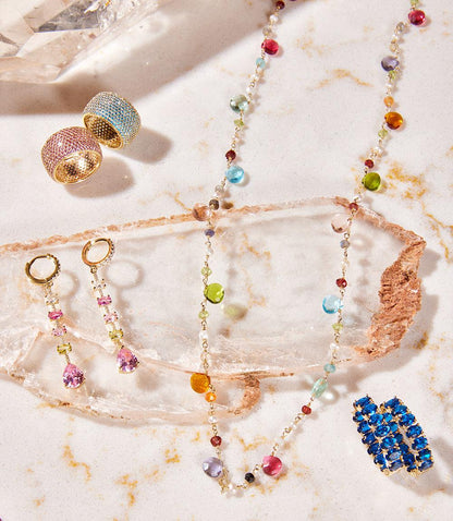 Colorful Crystal Ring