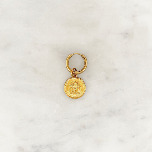 Earring Magic Coin
