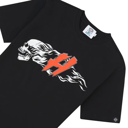 Flaming Skull Tee