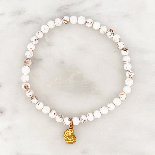 Magnesite Bracelet Sea Shell