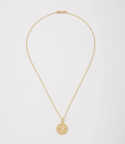 Capricorn Coin Necklace