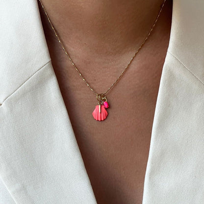 Necklace Baguette Shell