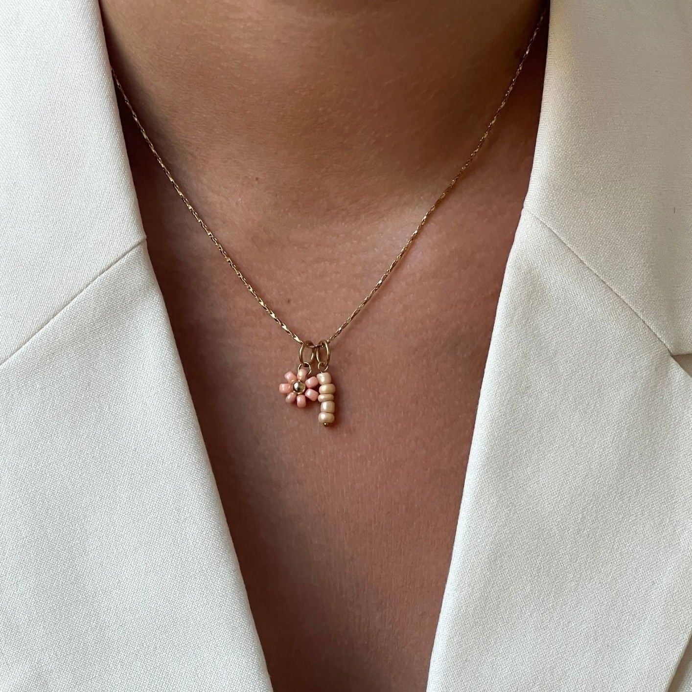 Necklace Blossom Beads