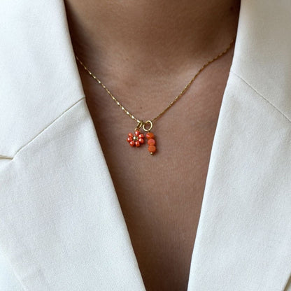 Necklace Coral Bloom