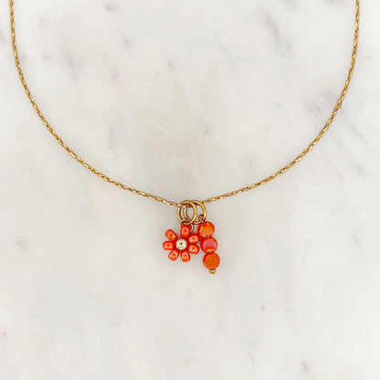 Necklace Coral Bloom